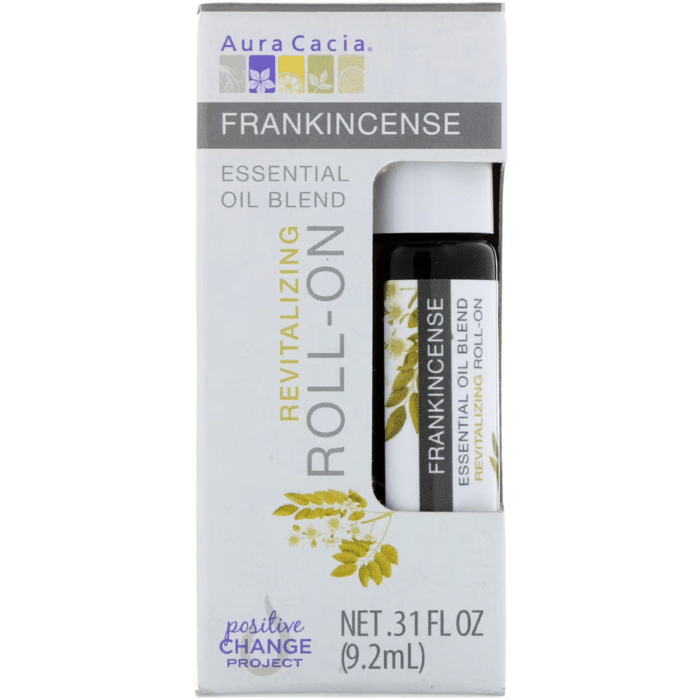 51381921163 - Aura Cacia Revitalizing Roll On- Frankincense, 9.2 ml. - gallery image 4