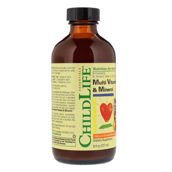 608274103009 - ChildLife Essentials Multi Vitamin & Mineral, 237 ml. - gallery image 9