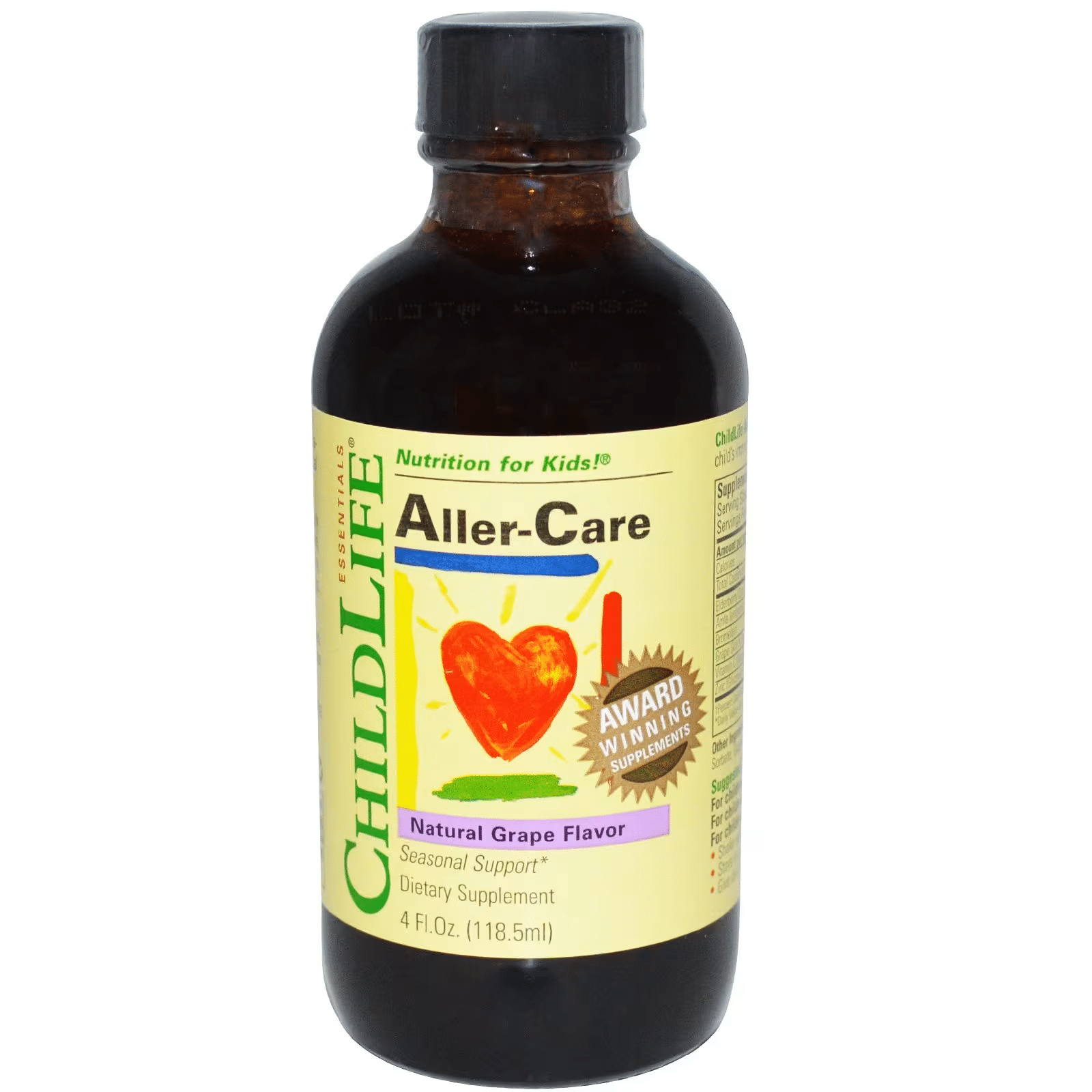 608274104501 - Childlife Essentials Aller Care 1185 Ml - Threeleaf Wellness Club 608274104501 - ChildLife Essentials Aller Care, 118.5 ml.