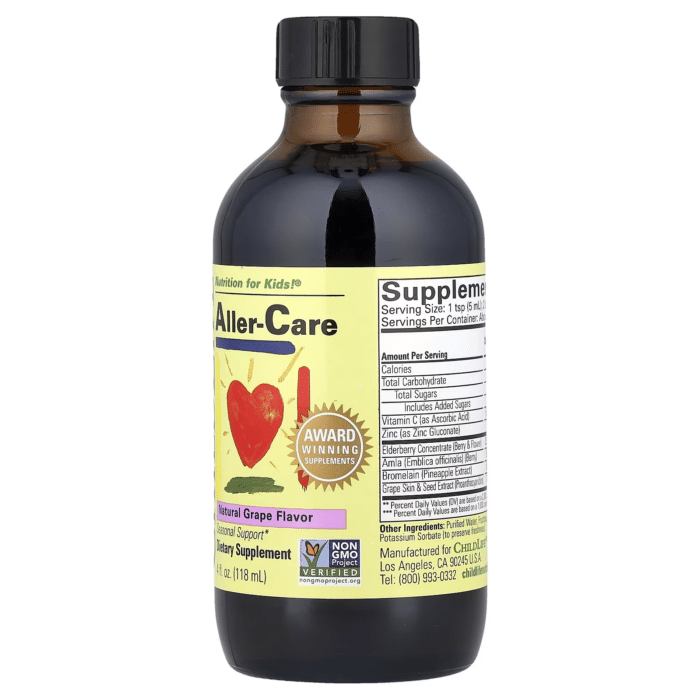 608274104501 - ChildLife Essentials Aller Care, 118.5 ml. - gallery image 6