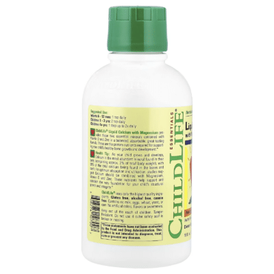 608274107007 - ChildLife Liquid Calcium with Magnesium, 474 ml. - gallery image 2