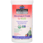 658010120715 - Garden of Life Dr. Formulated Brain Health Organic Attention/Focus Kids Chewables, 60 tabs. - gallery image 4