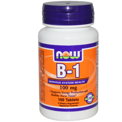 733739004468 - NOW B-1 100mg 100 tabs.