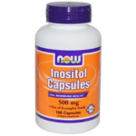 733739004758 - NOW Foods, Inositol, 500 mg, 100 Veg Capsules