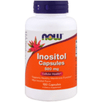 733739004758 - NOW Foods, Inositol, 500 mg, 100 Veg Capsules - gallery image 3