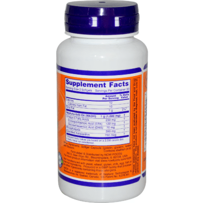 733739016256 - NOW Foods, Krill Oil, 500 mg, 60 Softgels - gallery image 2