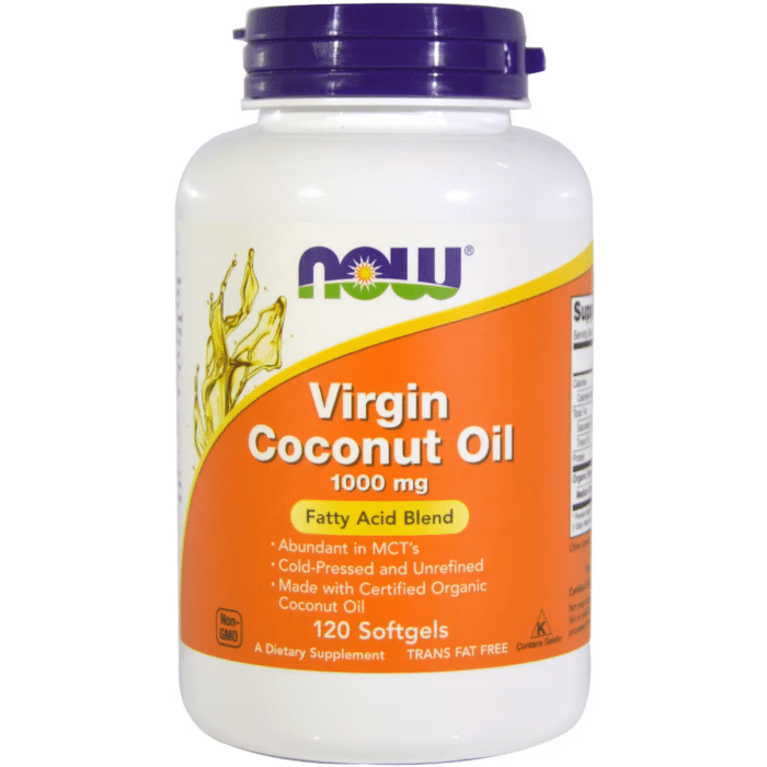 733739017185 - NOW Foods, Virgin Coconut Oil, 1,000 mg, 120 Softgels - gallery image 3