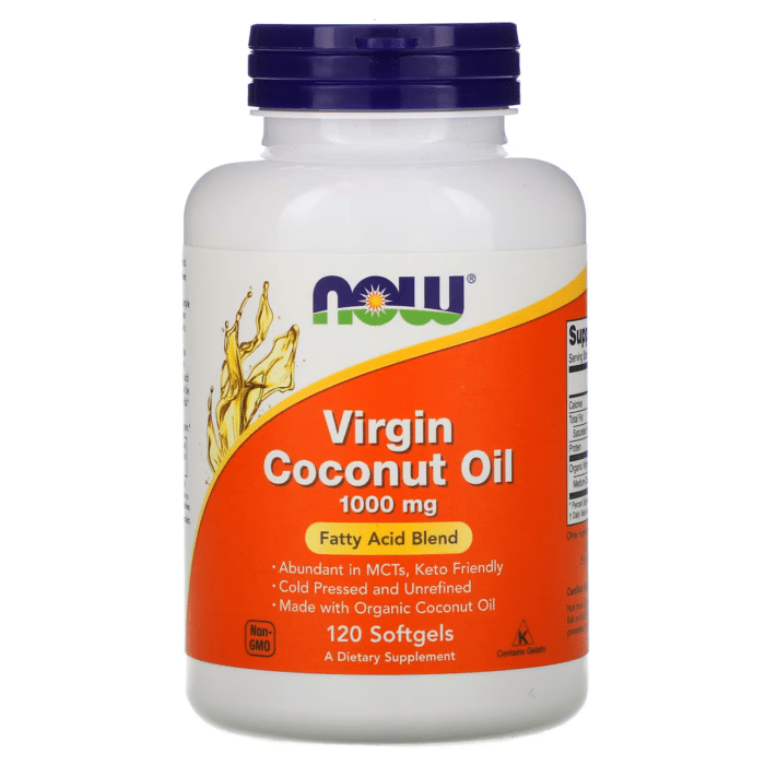 733739017185 - NOW Foods, Virgin Coconut Oil, 1,000 mg, 120 Softgels - gallery image 5