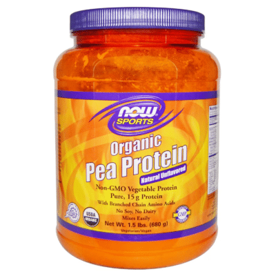 733739021083 - NOW Foods, Sports, Organic Pea Protein Powder, Unflavored, 1.5 lbs (680 g)