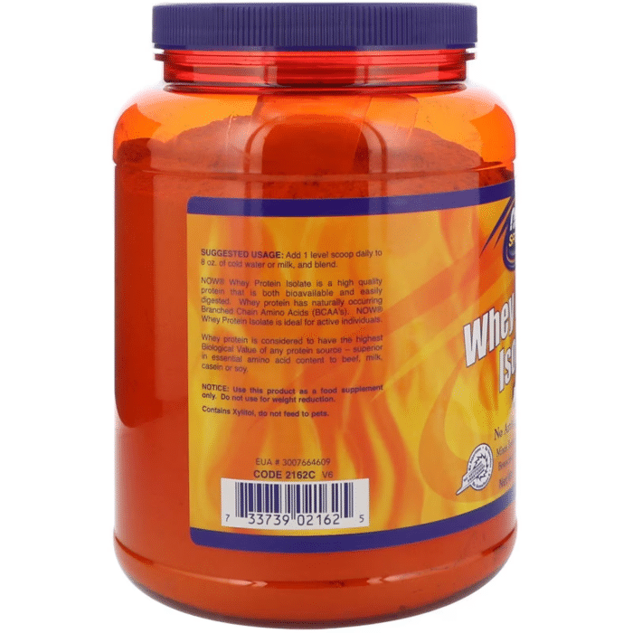 733739021625 - NOW Foods, Sports, Whey Protein Isolate, Creamy Chocolate, 1.8 lbs (816 g) - gallery image 4
