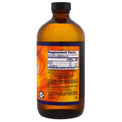 733739022110 - NOW Foods, Sports, MCT Oil, Unflavored, 16 fl oz (473 ml) - gallery image 2