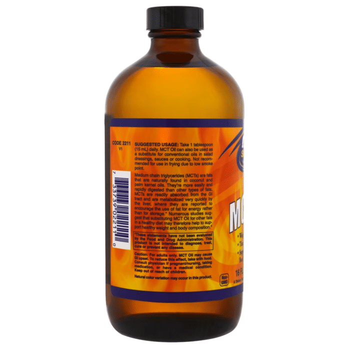 733739022110 - NOW Foods, Sports, MCT Oil, Unflavored, 16 fl oz (473 ml) - gallery image 3