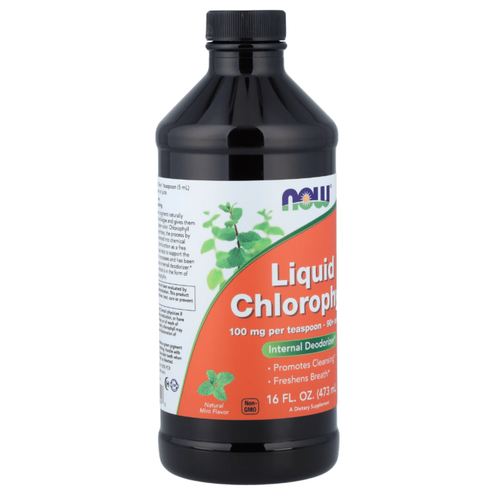 733739026446 - NOW Foods, Liquid Chlorophyll, Mint , 16 fl oz (473 ml) - gallery image 6