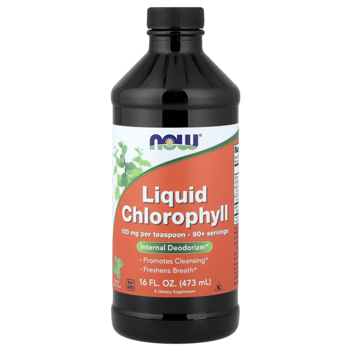733739026446 - NOW Foods, Liquid Chlorophyll, Mint , 16 fl oz (473 ml) - gallery image 7