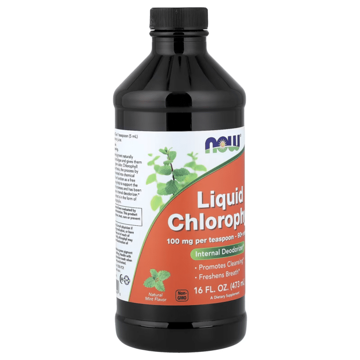 733739026446 - NOW Foods, Liquid Chlorophyll, Mint , 16 fl oz (473 ml) - gallery image 8