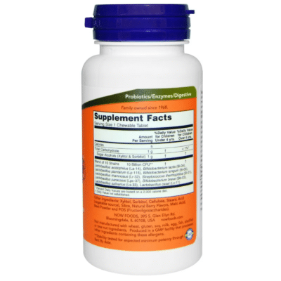 733739029232 - NOW Foods, Berry Dophilus™, 50 Chewables - gallery image 2