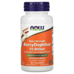 733739029232 - NOW Foods, Berry Dophilus™, 50 Chewables - gallery image 6