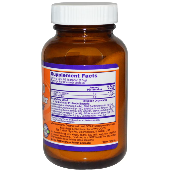 733739029270 - NOW Foods, Probiotic-10 Powder, 2 oz (57 g) - gallery image 2