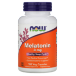 733739032577 - NOW Foods, Melatonin, 3 mg, 180 Veg Capsules - gallery image 4