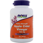 733739033765 - NOW Foods, Apple Cider Vinegar, 750 mg, 180 Tablets