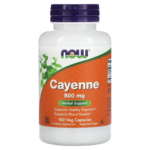 733739046253 - NOW Foods, Cayenne, 500 mg, 100 Veg Capsules