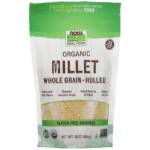 733739062857 - NOW Foods, Organic Millet Whole Grain, Hulled, 16 oz (454 g) - gallery image 3