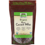 733739066763 - NOW Real Food Organic Raw Cacao Nibs, 227 g. - gallery image 3