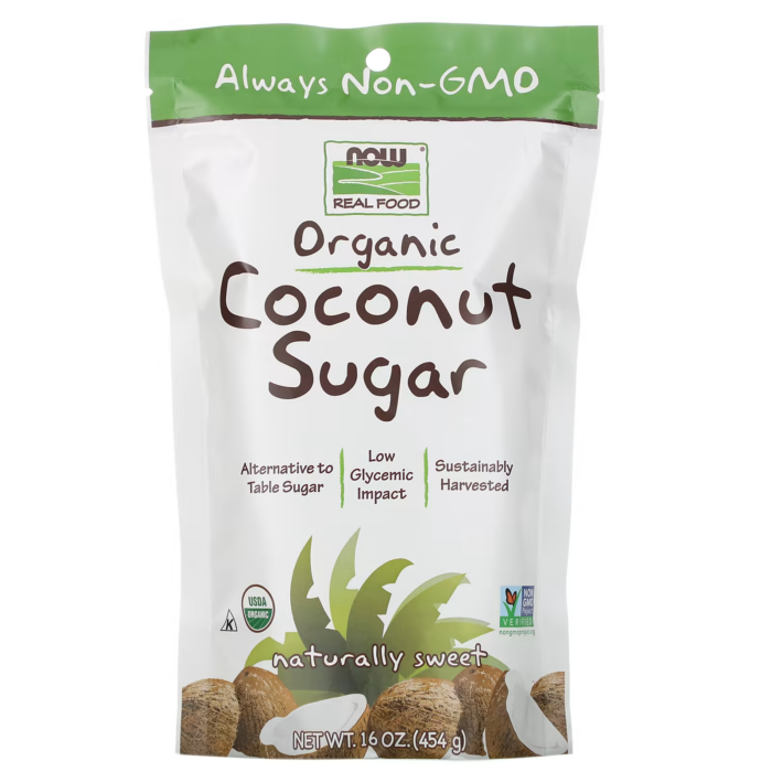 733739069153 - NOW Foods, Real Food, Organic Coconut Sugar, 16 oz (454 g) - gallery image 3