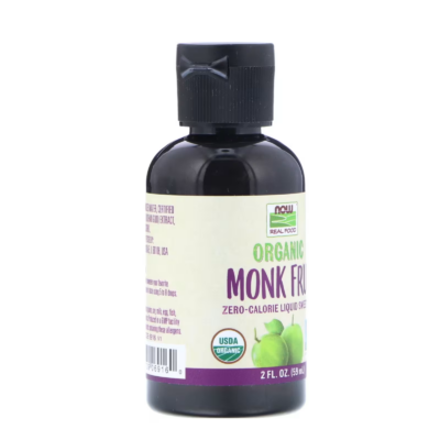 733739069160 - NOW Foods, Organic Monk Fruit, Liquid Sweetener, 2 fl oz (59 ml)