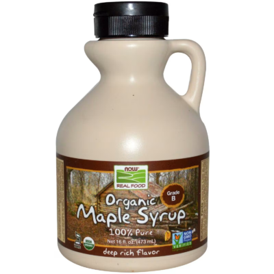 733739069481 - NOW Foods, Real Food, Organic Maple Syrup, Grade A, Dark Color, 16 fl oz (473 ml)