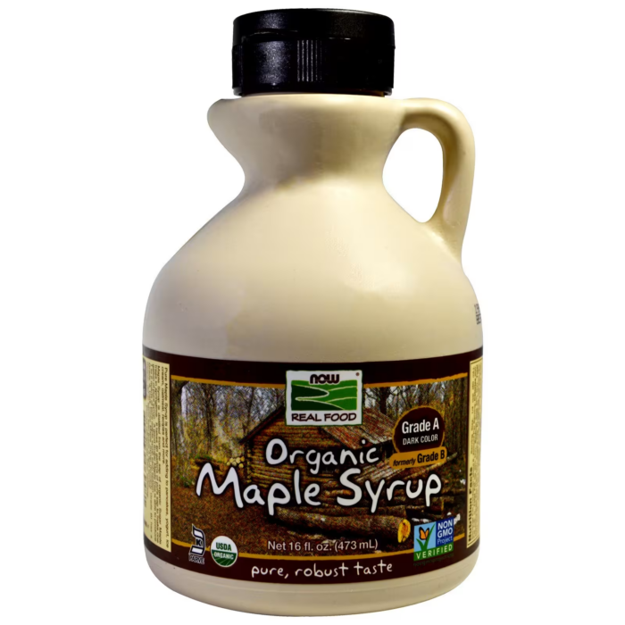 733739069481 - NOW Foods, Real Food, Organic Maple Syrup, Grade A, Dark Color, 16 fl oz (473 ml) - gallery image 3