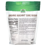 733739069658 - NOW Foods, Real Food, Organic Sucanat Cane Sugar, 2 lbs (907 g) - gallery image 6