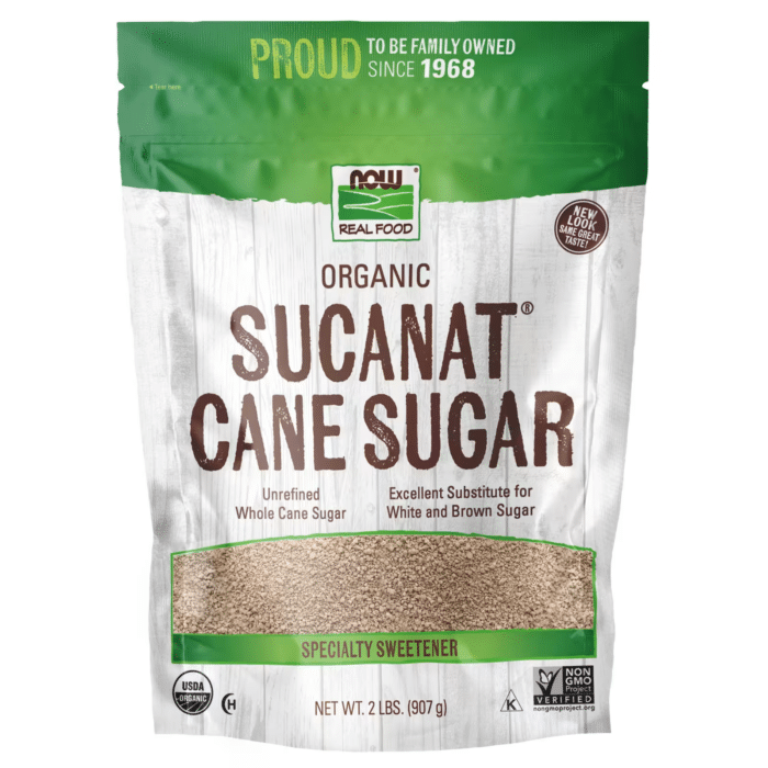 733739069658 - NOW Foods, Real Food, Organic Sucanat Cane Sugar, 2 lbs (907 g) - gallery image 7