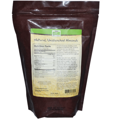 733739070050 - NOW Foods, Real Food, Raw Almonds, Unsalted, 16 oz (454 g) - gallery image 2