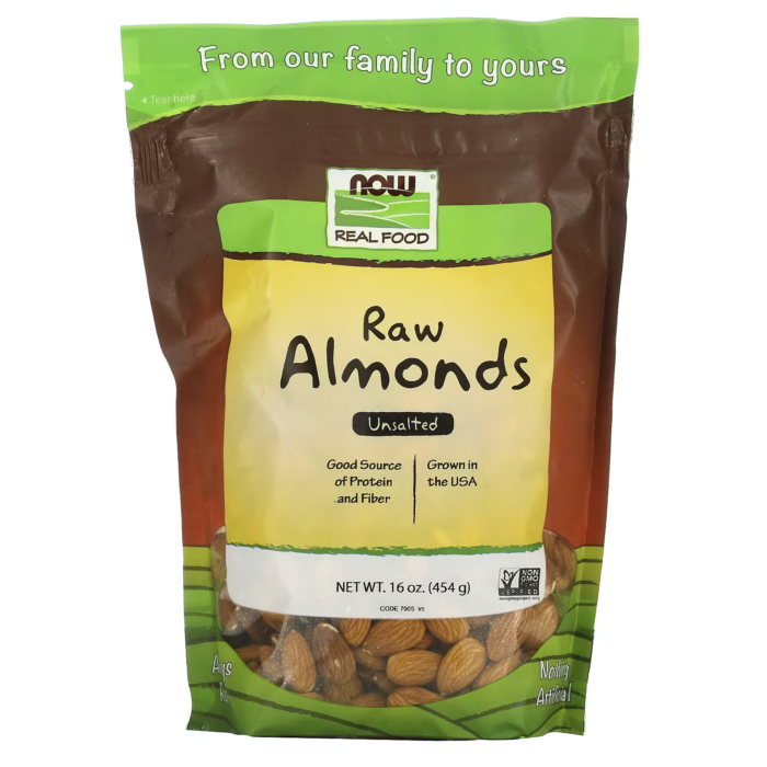 733739070050 - NOW Foods, Real Food, Raw Almonds, Unsalted, 16 oz (454 g) - gallery image 5