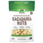 733739070197 - NOW Foods, Real Food, Macadamia Nuts, Dry Roasted & Sea Salted, 9 oz (255 g) - gallery image 6