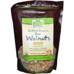 733739070746 - NOW Foods, Real Food, Organic Raw Walnuts, Unsalted, 12 oz (340 g)
