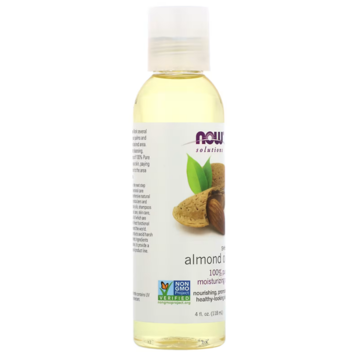 733739076601 - NOW Foods, Solutions, Sweet Almond Oil, Unscented, 4 fl oz (118 ml) - gallery image 4