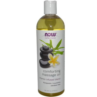 733739076649 - NOW Foods, Solutions, Comforting Massage Oil, 16 fl oz (473 ml)
