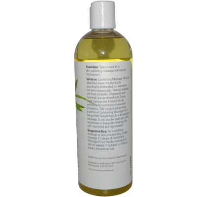 733739076649 - NOW Foods, Solutions, Comforting Massage Oil, 16 fl oz (473 ml) - gallery image 2