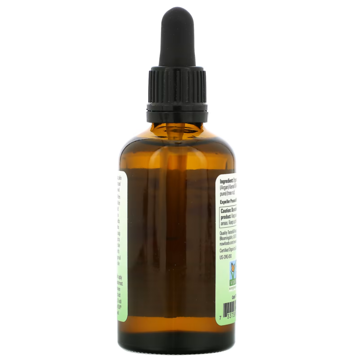 733739077349 - NOW Foods, Solutions, Certified Organic & 100% Pure Argan Oil, 2 fl oz (59 ml) - gallery image 10