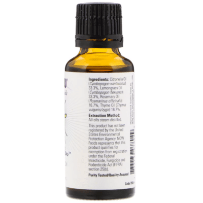 733739078049 - NOW Foods, Essential Oils, Bug Ban™, 1 fl oz (30 ml) - gallery image 2