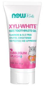 733739080882 - NOW Foods, Xyli-White™, Kid's Toothpaste Gel, Bubblegum Splash, 3 oz (85 g) - gallery image 5