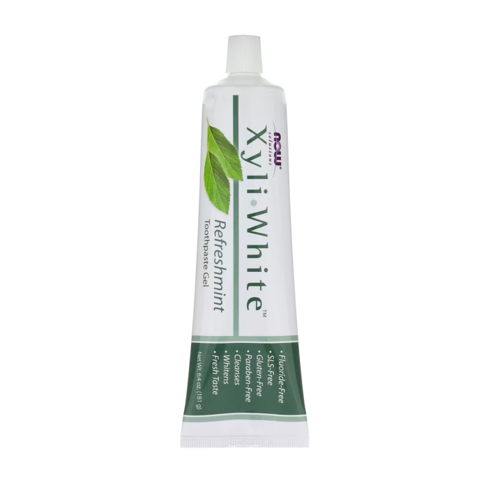 733739080905 - NOW Foods, Solutions, XyliWhite, Toothpaste Gel, Refreshmint, 6.4 oz (181 g) - gallery image 3