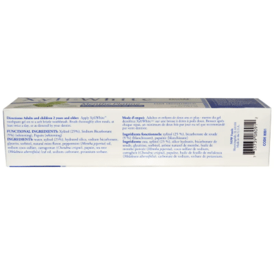 733739080912 - NOW Foods, Solutions, XyliWhite™, Toothpaste Gel with Baking Soda, Platinum Mint, 6.4 oz (181 g) - gallery image 2