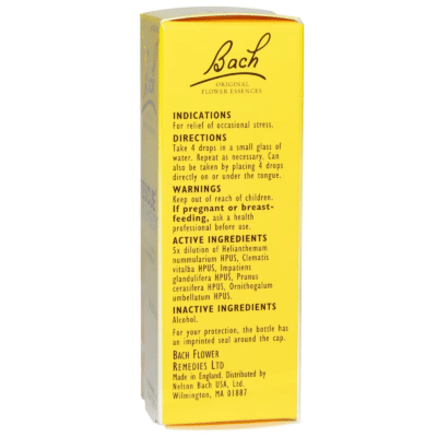 741273003908 - Bach Original Flower Essences Rescue Remedy Drops (USA), 10 ml. - gallery image 2