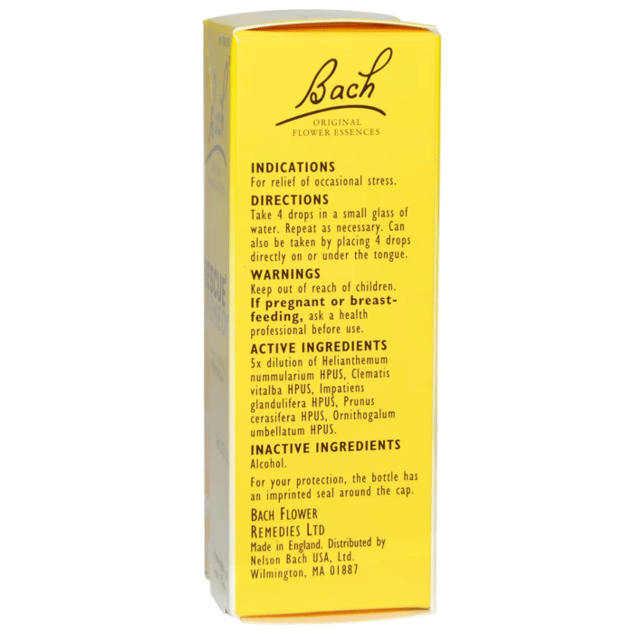 741273003908 - Bach Original Flower Essences Rescue Remedy Drops (USA), 10 ml. - gallery image 2