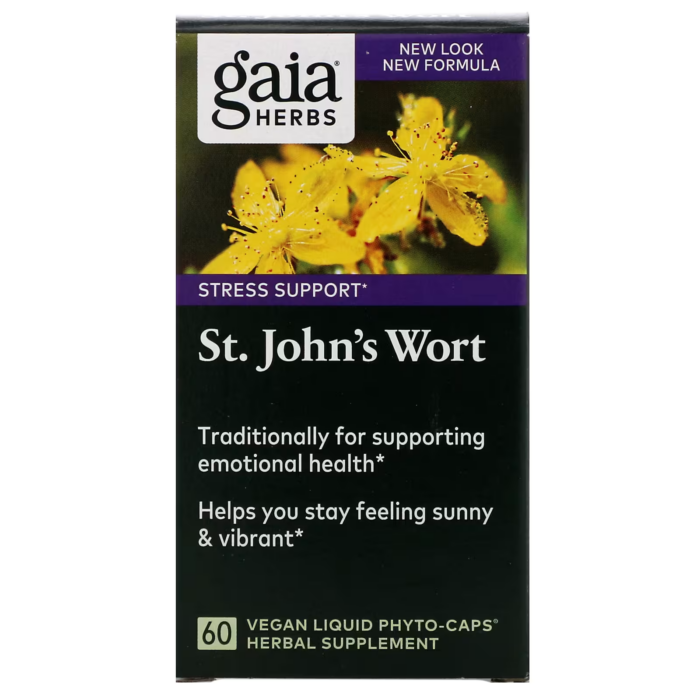 751063395922 - Gaia Herbs St. John's Wort Liquid Phyto-Caps, 60 caps.. - gallery image 4