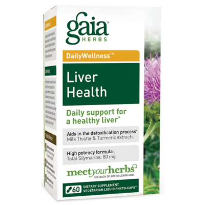 751063399005 - Gaia Herbs Liver Health Liquid Phyto-Caps, 60 caps.