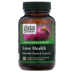 751063399005 - Gaia Herbs Liver Health Liquid Phyto-Caps, 60 caps. - gallery image 3